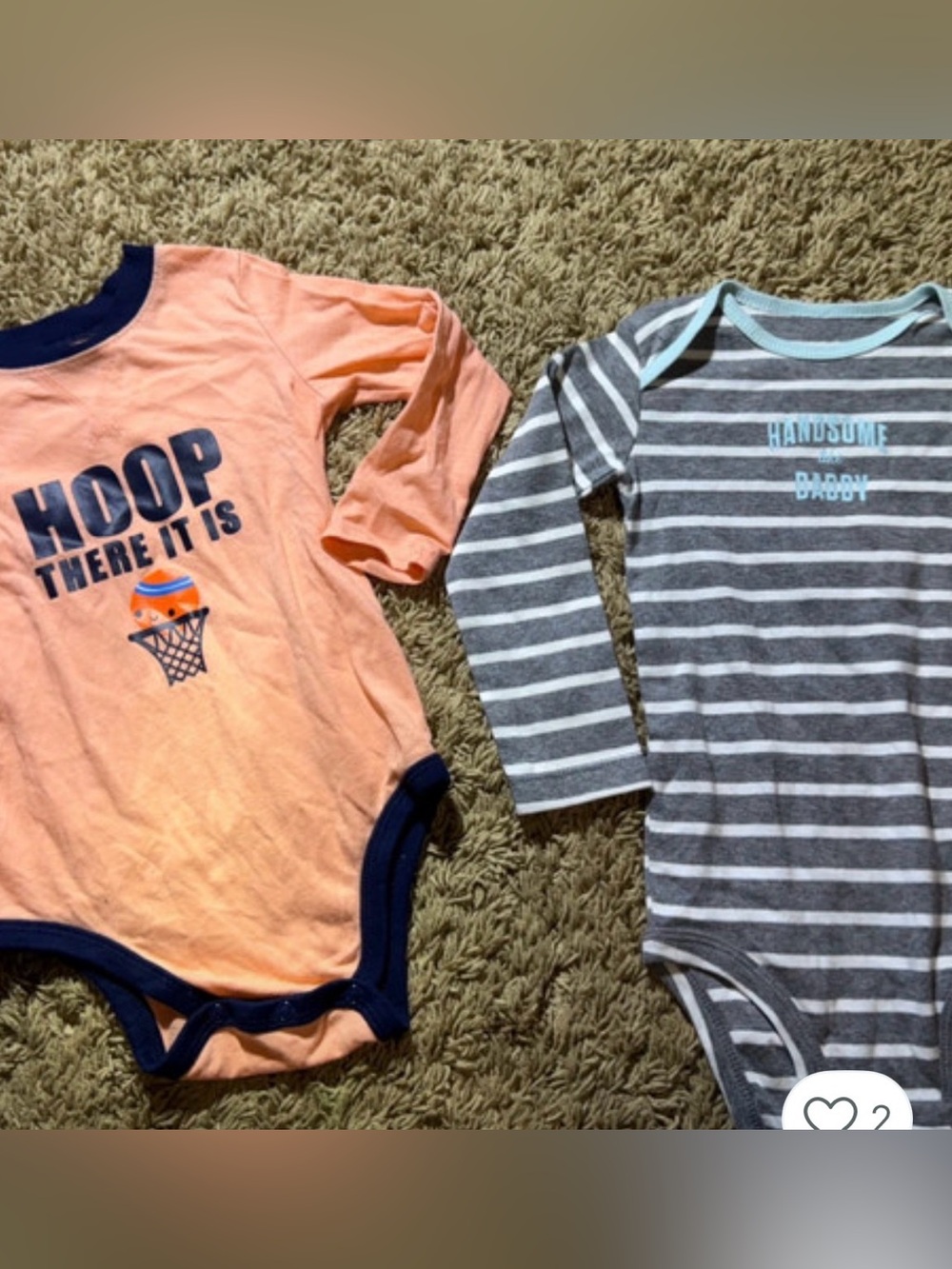 24 months long sleeve onesies